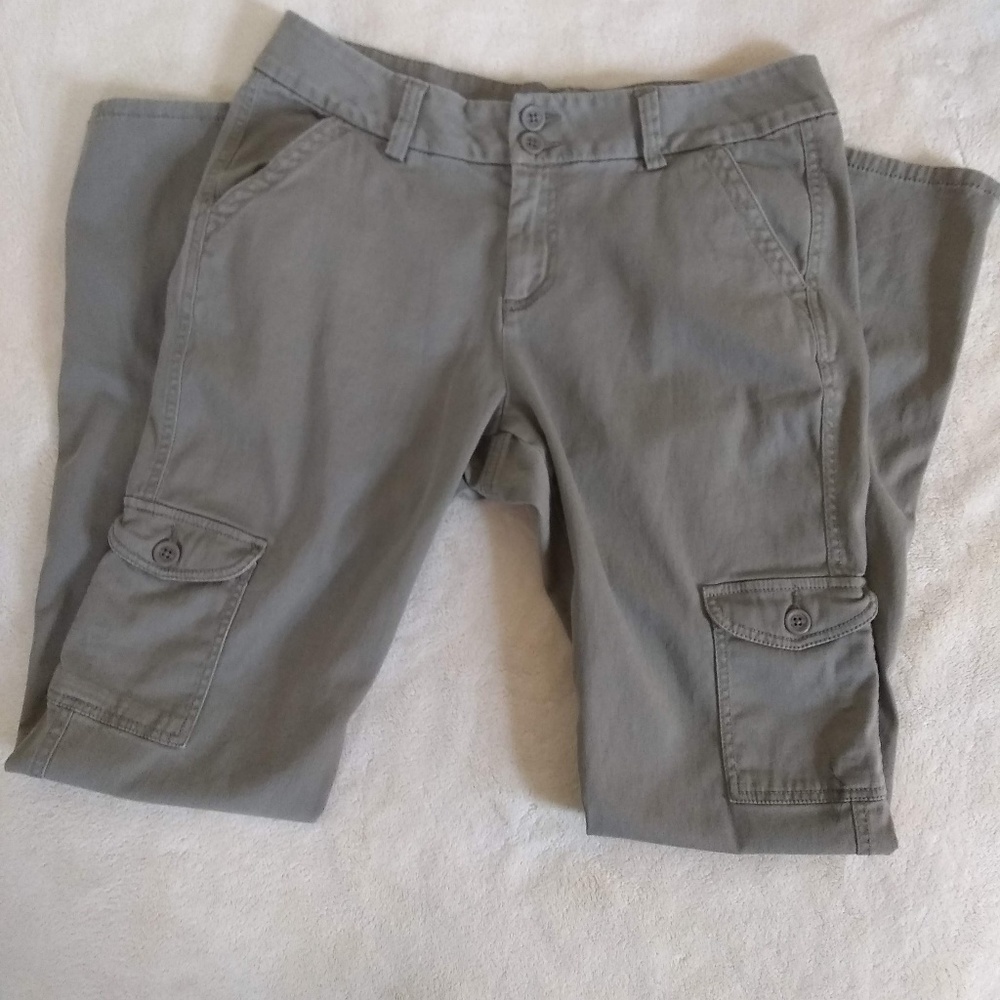 DKNY JEANS Tan Cargo Pockets Size 10